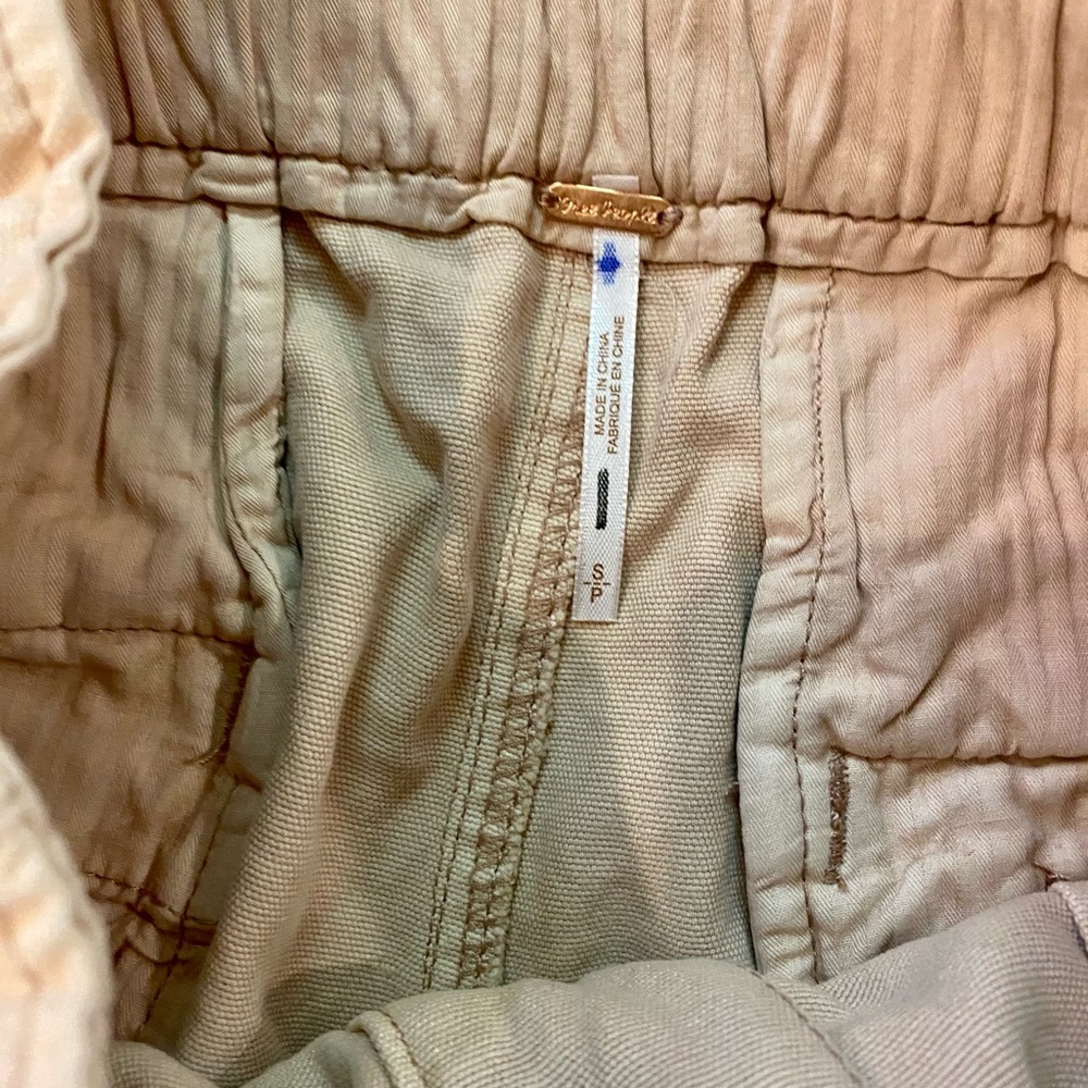 FREE PEOPLE Margate Pleated Trousers Rose NWT - Picture 8 of 10